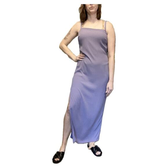 NWT Reformation Banff Backless Maxi Dress Purple Orchid 8 - Picture 1 of 10
